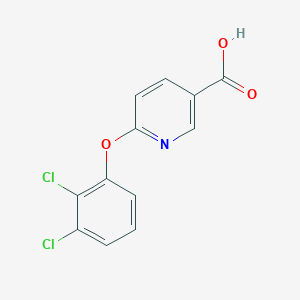 6-(2,3-Dichlorophenoxy)pyridine-3-carboxylic acid