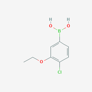 molecular formula C8H10BClO3 B151709 (4-Chloro-3-ethoxyphenyl)boronic acid CAS No. 900174-62-1