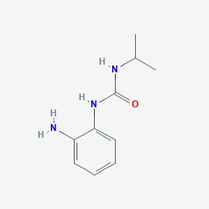 molecular formula C10H15N3O B1517098 1-(2-Aminophenyl)-3-(propan-2-yl)urea CAS No. 224951-88-6