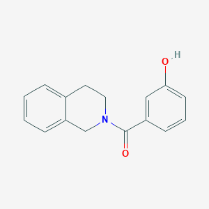 3-(1,2,3,4-Tetrahydroisoquinoline-2-carbonyl)phenol