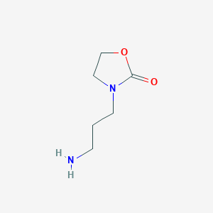 3-(3-Aminopropyl)-1,3-oxazolidin-2-one