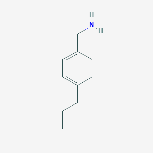 molecular formula C10H15N B151714 (4-Propylphenyl)methanamine CAS No. 538342-98-2