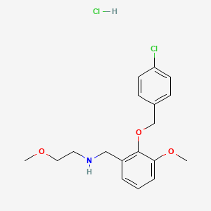 molecular formula C18H23Cl2NO3 B15171524 C18H23Cl2NO3 