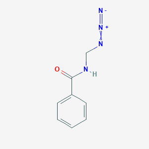 molecular formula C8H8N4O B15171615 N-(azidomethyl)benzamide CAS No. 911372-19-5