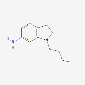 1-butyl-2,3-dihydro-1H-indol-6-amine
