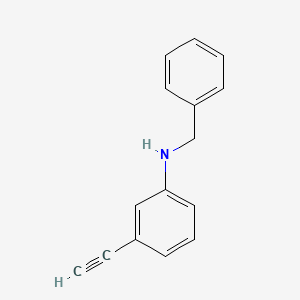 molecular formula C15H13N B1517177 N-benzyl-3-ethynylaniline CAS No. 864754-01-8