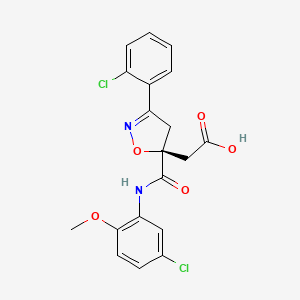 molecular formula C19H16Cl2N2O5 B15171772 C19H16Cl2N2O5 