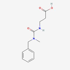 molecular formula C12H16N2O3 B1517180 3-{[Benzyl(methyl)carbamoyl]amino}propanoic acid CAS No. 1018300-35-0