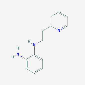 molecular formula C13H15N3 B1517189 1,2-Benzenediamine, N1-[2-(2-pyridinyl)ethyl]- CAS No. 115581-69-6