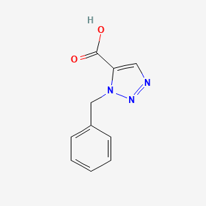 molecular formula C10H9N3O2 B1517192 1-Benzyl-1H-1,2,3-triazole-5-carboxylic acid CAS No. 103264-49-9