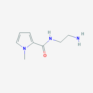 molecular formula C8H13N3O B1517197 N-(2-aminoethyl)-1-methyl-1H-pyrrole-2-carboxamide CAS No. 1000931-92-9