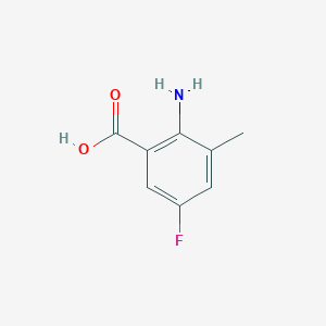 2-Amino-5-fluoro-3-methylbenzoic acid