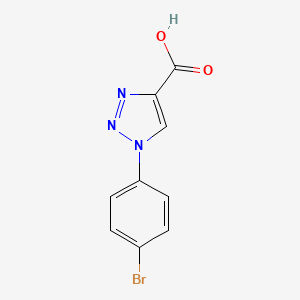 1-(4-bromophenyl)-1H-1,2,3-triazole-4-carboxylic acid