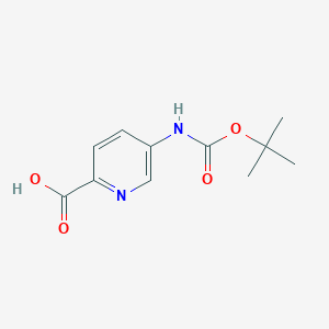 5-((tert-Butoxycarbonyl)amino)picolinic acid