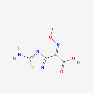 2-(5-Amino-1,2,4-thiadiazol-3-yl)-2-(methoxyimino)acetic acid