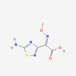 (5-Amino-[1,2,4]thiadiazol-3-yl)-methoxyimino-acetic acid