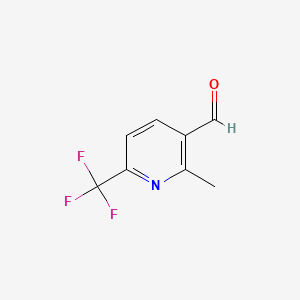 2-Methyl-6-(trifluoromethyl)nicotinaldehyde