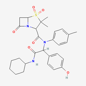 molecular formula C29H35N3O6S B15172505 C29H35N3O6S 