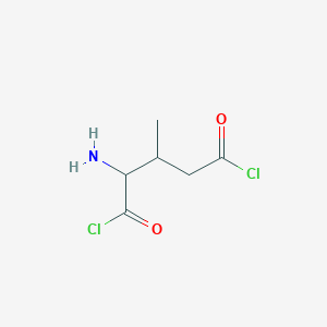 molecular formula C6H9Cl2NO2 B15172733 3-Methylglutamoyl dichloride CAS No. 921607-45-6