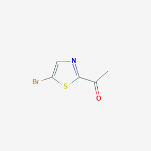 molecular formula C5H4BrNOS B1517276 1-(5-Bromothiazol-2-yl)ethanone CAS No. 774230-98-7