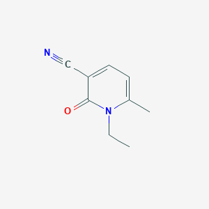 molecular formula C9H10N2O B1517284 1-Ethyl-6-methyl-2-oxo-1,2-dihydro-3-pyridinecarbonitrile CAS No. 934605-94-4