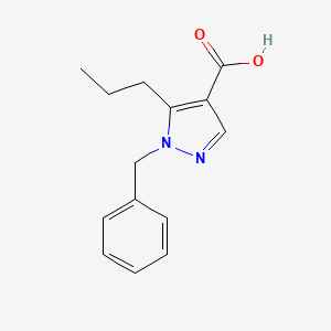 1-benzyl-5-propyl-1H-pyrazole-4-carboxylic acid