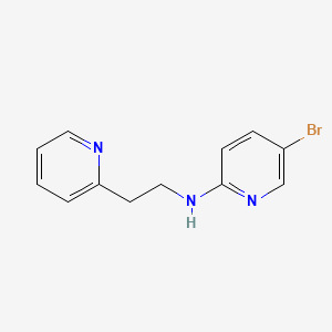 5-bromo-N-[2-(pyridin-2-yl)ethyl]pyridin-2-amine
