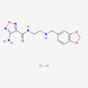 molecular formula C13H16ClN5O4 B15172937 C13H16ClN5O4 