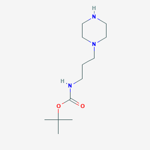 tert-butyl N-(3-(piperazin-1-yl)propyl)carbamate