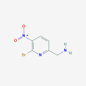 (6-Bromo-5-nitropyridin-2-yl)methanamine