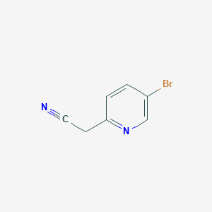 molecular formula C7H5BrN2 B1517305 2-(5-Bromopyridin-2-yl)acetonitrile CAS No. 312325-72-7