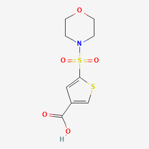 5-(Morpholine-4-sulfonyl)thiophene-3-carboxylic acid
