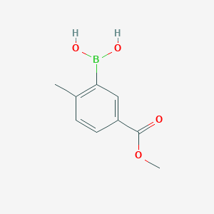 5-Methoxycarbonyl-2-methylphenylboronic acid