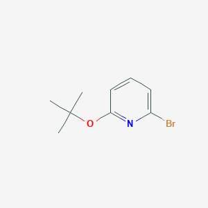 molecular formula C9H12BrNO B1517316 2-Bromo-6-tert-butoxypyridine CAS No. 949160-14-9