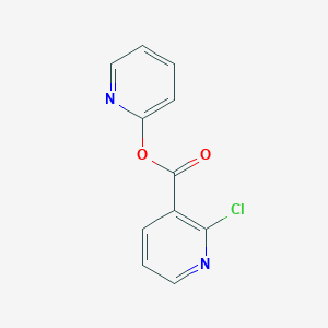 molecular formula C11H7ClN2O2 B15173164 Pyridin-2-yl 2-chloropyridine-3-carboxylate CAS No. 921599-93-1