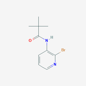 molecular formula C10H13BrN2O B1517318 N-(2-Bromopyridin-3-yl)pivalamide CAS No. 835882-02-5