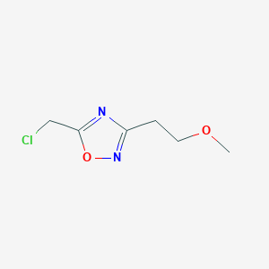 5-(Chloromethyl)-3-(2-methoxyethyl)-1,2,4-oxadiazole