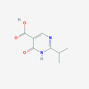 6-Oxo-2-(propan-2-yl)-1,6-dihydropyrimidine-5-carboxylic acid