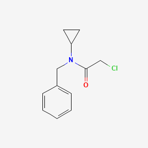 N-benzyl-2-chloro-N-cyclopropylacetamide