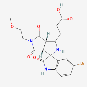 molecular formula C19H20BrN3O6 B15173447 C19H20BrN3O6 