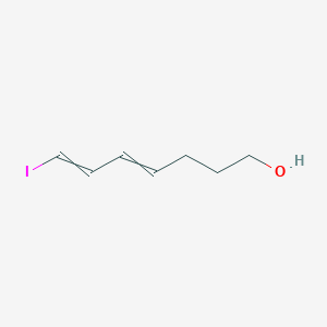 molecular formula C7H11IO B15173568 7-Iodohepta-4,6-dien-1-ol CAS No. 920019-16-5