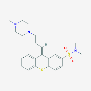 molecular formula C23H29N3O2S2 B151736 thiothixene CAS No. 3313-27-7