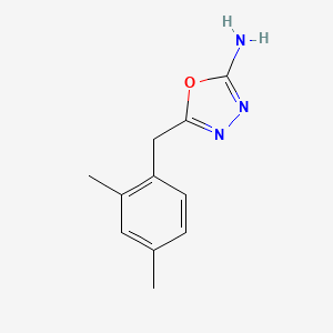 5-(2,4-Dimethylbenzyl)-1,3,4-oxadiazol-2-amine