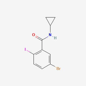 5-bromo-N-cyclopropyl-2-iodobenzamide