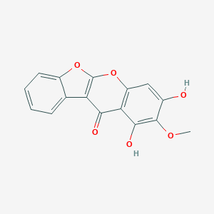 1,3-Dihydroxy-2-methoxy-11H-benzofuro[2,3-b][1]benzopyran-11-one