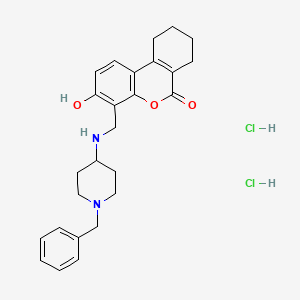 molecular formula C26H32Cl2N2O3 B15173816 C26H32Cl2N2O3 