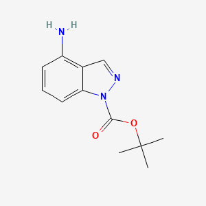 tert-butyl 4-amino-1H-indazole-1-carboxylate
