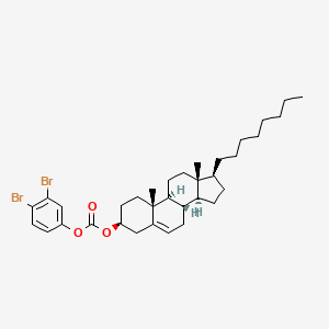 molecular formula C34H48Br2O3 B15173871 C34H48Br2O3 