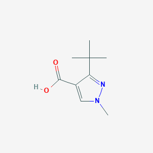 3-tert-butyl-1-methyl-1H-pyrazole-4-carboxylic acid