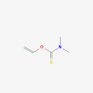 molecular formula C5H9NOS B15174097 O-Ethenyl dimethylcarbamothioate CAS No. 919477-03-5